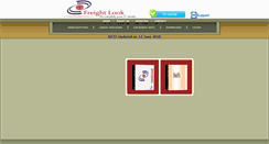 Desktop Screenshot of freightlook.in